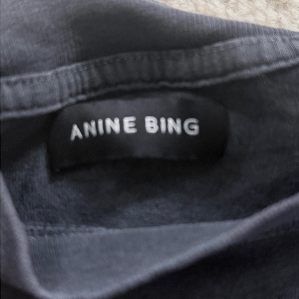 ANINE BING Lili T-shirt in washed black - Picture 6 of 7